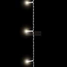Fényfüggöny - 100 db LED - középfehér - hálózati - IP44 - 2,2 m - 8 program
