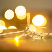   Fényfüggöny - 100 db melegfehér LED-del - 3 x 1 m - 230V - távirányítós