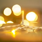 Fényfüggöny - 300 db melegfehér LED-del - 3 x 3 m - 230V - távirányítós