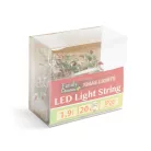 Karácsonyi LED fényfüzér cukorbot 2,2m 2xAA