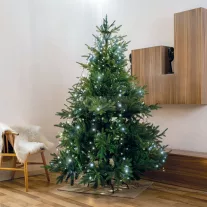   LED karácsonyfa fényfüzér - 1,9 m - 120 LED, hidegfehér - IP44