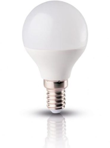Led lámpa gömb E-14 5W P45 meleg fehér HB