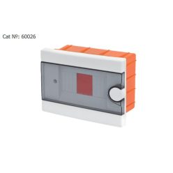 Lakáselosztó süllyesztett 6 modul IP40 Attis6