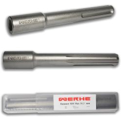   WERHE ® 16,5x35x260 professzionális, megerősített SDS Max rúdföldelő leütő