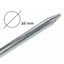   Toldható rúdföldelő 1,5m horganyzott d=16 (hegyes) kezdő darab
