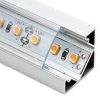 Alumínium profil LED szalaghoz 007 átlátszó