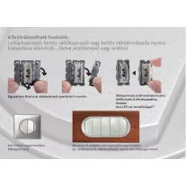   Legrand bepattintható LED 101-N101/világítóbetét kapcs/nyg.-hoz