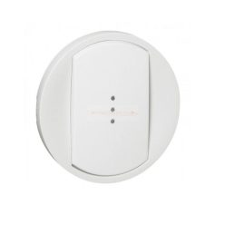 Legrand Céliane billentyű széles jelzőfényes - fehér