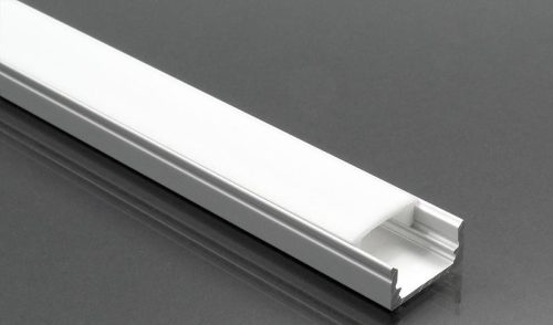 Alumínium profil LED szalaghoz 002 opál