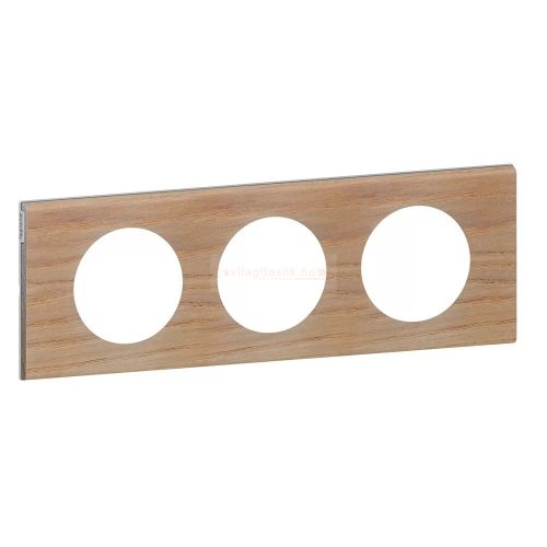 Legrand Céliane 3-as keret fehér tölgy