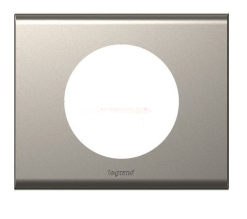 Legrand Céliane 1-es keret rozsdamentes acél