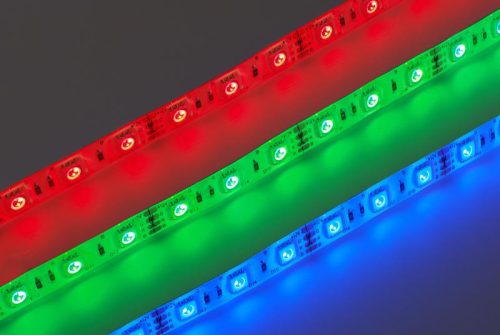 RGB Led szalag kültéri IP65 60led/m szilikon