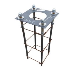 Alapvasalat acél lámpaoszlophoz 853