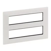 Legrand Valena Life  2x4x2 modulos keret, vízszintes fehér