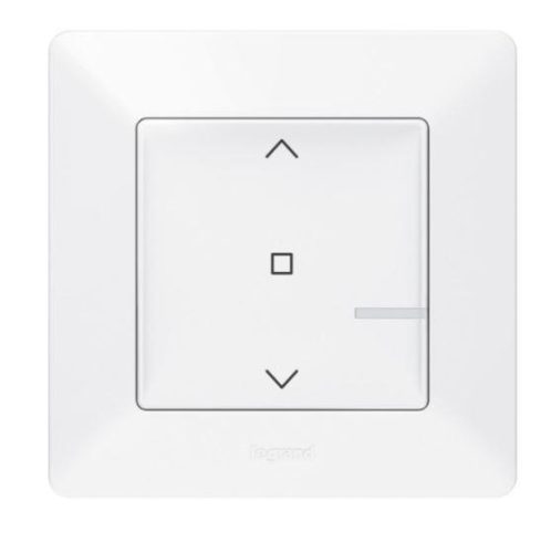Legrand Valena Life Netatmo intelligens redőnyvezérlő fehér