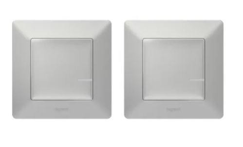 Legrand Valena Life Netatmo párosított szett 2 alumínium
