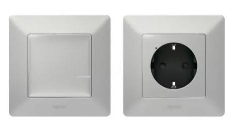 Legrand Valena Life Netatmo párosított szett 3 alumínium