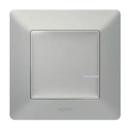 Legrand Valena Life Netatmo vezeték nélküli egypólusú kapcsoló alumínium
