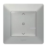   Legrand Valena Life Netatmo vezeték nélküli redőnykapcsoló alumínium