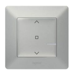   Legrand Valena Life Netatmo vezeték nélküli redőnykapcsoló alumínium