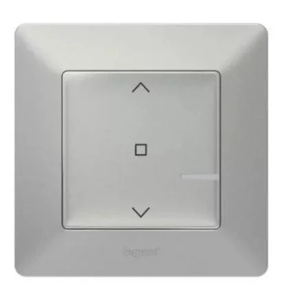 Legrand Valena Life Netatmo vezeték nélküli redőnykapcsoló alumínium