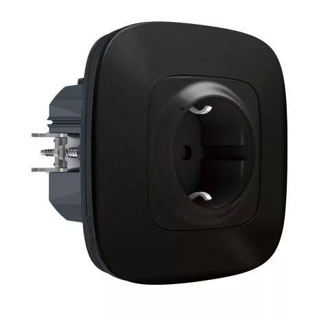 Legrand Valena Allure Netatmo intelligens csatlakozó aljzat fekete