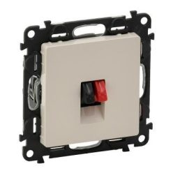   Legrand Valena Life hangszóró-csatlakozóaljzat (2 kivezetéssel) elefántcsont  (Keret nélkül)