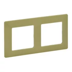 Legrand Valena Life kettes keret, limezöld