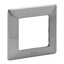 Legrand Valena Life egyes keret,  Inox dekor