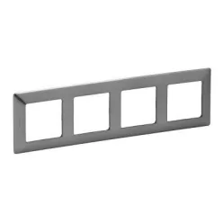 Legrand Valena Life Négyes keret keret Inox