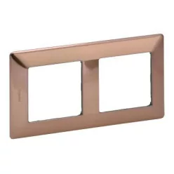 Legrand Valena Life kettes keret, Réz