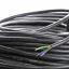 Mt 3x1mm2 sodrott vezeték fekete