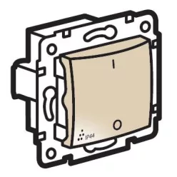 Legrand Valena 2 pólusú kapcsoló IP44 elefántcsont