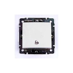 Legrand Valena 1 pólusú nyomó fehér csengőjellel