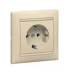 Legrand Valena 2P+F dugalj elefántcsont