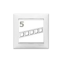 Legrand Valena 5-ös keret fehér vízszintes/függőleges