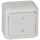 Legrand Forix 102 kétpólusú kapcsoló falon kívüli IP44 fehér