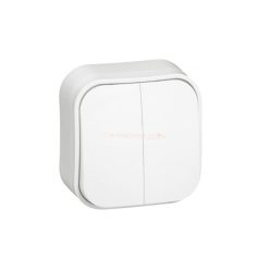   Legrand Forix 105 2x1P kettős egypólusú kapcsoló falon kívüli IP20 fehér