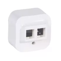   Legrand Forix kettős adapter(doboz9) UTP dugaljhoz 2xRJ45 falon kívüli IP20 fehér