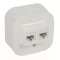 Legrand Forix 2xRJ45 Cat.5e UTP informatikai csatlakozóaljzat falon kívüli IP20 fehér