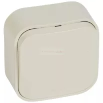   Legrand Forix N101 egypólusú nyomó falon kívüli IP20 bézs