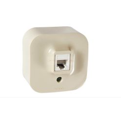   Legrand Forix 1xRJ11 telefon- csatlakozóaljzat falon kívüli IP20 bézs