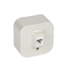   Legrand Forix 1xRJ45 Cat.5e UTP informatikai csatlakozóaljzat falon kívüli IP20 bézs
