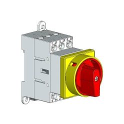 Iskra DS moduláris fő és vészkapcsoló 3 pólusú 40A