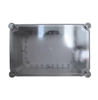 Kötődoboz átlátszó fedéllel 130x80x85 WBT