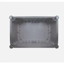   Falon kívüli vízálló kötődoboz átlátszó fedéllel 125x175x100mm IP66