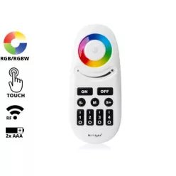   MiLight Group Control RGBW csoport (zóna) távirányító RGB+fehér LED szalaghoz fekete