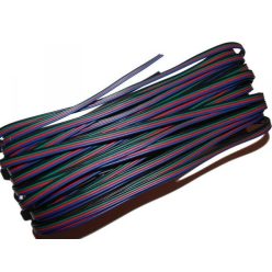 LED Színes vezeték RGB LED szalaghoz, 4 eres 100m