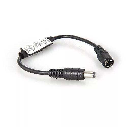 Led szalag fényerőszabályzó micro(dimmer) fekete