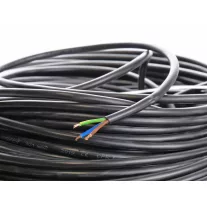 Mt 3x1,5mm2 sodrott vezeték fekete